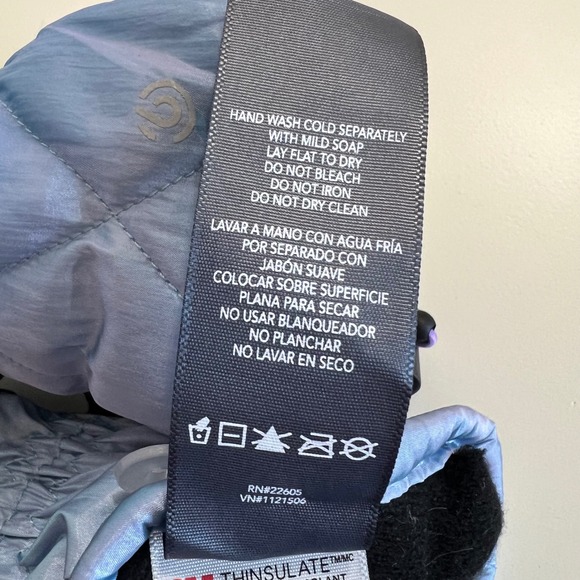 Champion Kids Gloves 8/16 Thinsulate Winter Snow Ski Warm Insulated Blue - Picture 7 of 9